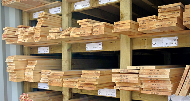 Planed Redwood