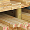 Planed Redwood